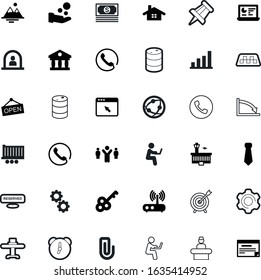 business vector icon set such as: view, pin, wheel, give, leader, party, map, target, flag, logo, outdoor, advantage, media, formal, team, transaction, buy, lock, train, textile, gears, journey