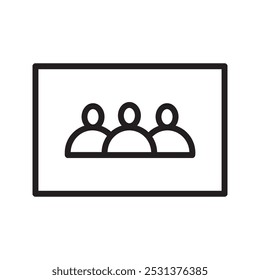 business vector icon. user vector icon or avatar