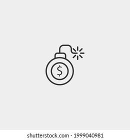 Business vector icon for web and design
