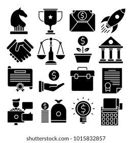 Business vector icons