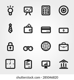 business vector icons