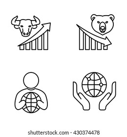 Business vector icons