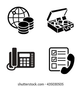 Business vector icons