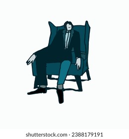 Business. Vector illustration. It can be used for any print. 