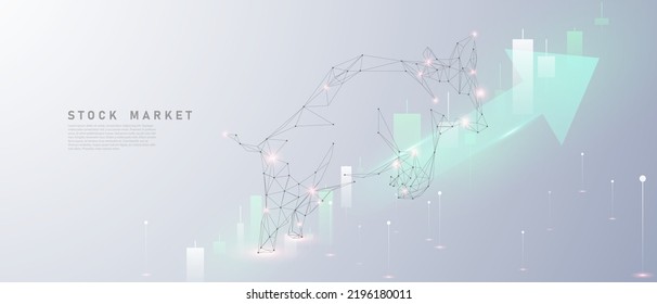business vector illustration design Stock market charts or Forex trading charts for business and finance ideas.