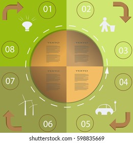 Business Vector illustration for presentation,booklet,website.