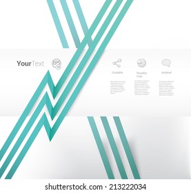 Business vector infographics page composition for marketing or presentation