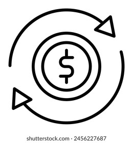 Business Vector Line Icon Design