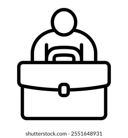 Business Vector Line Icon Design