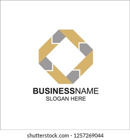 Business vector logo, illustration