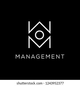 Business vector logo. M letter logo