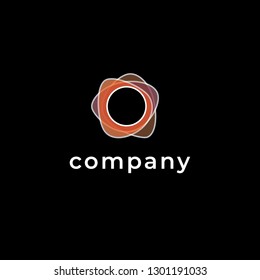 Business vector logo. Nest logo. Circles icon