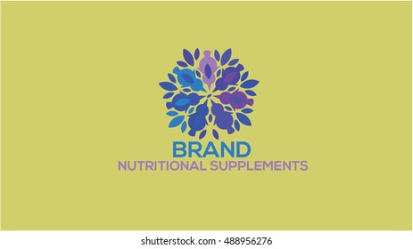 Business vector logo template. Marketing brand