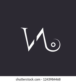Business vector logo. V letter logo template. Elegant fashion emblem