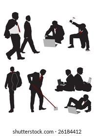 Business vector set