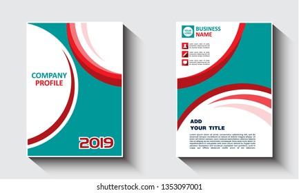 Business vector set. Brochure template layout, cover design annual report, company profile, magazine, business, building. Abstract. - Vector