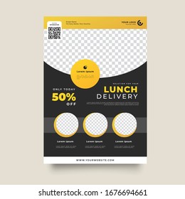 Conjunto de vectores de negocio. Diseño de plantilla de folleto, informe anual de diseño de portada, volante en A4 con formas geométricas coloridas para relaciones públicas, negocios, tecnología sobre fondo brillante. Diseño creativo abstracto