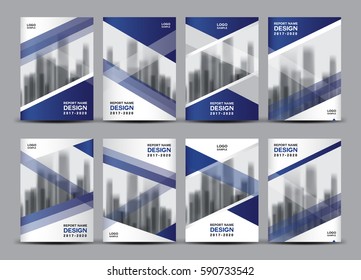 Business vector set, Brochure template layout, cover design, annual report, magazine ads, Book, polygon, flyer in A4, company profile, newsletter, poster, presentation