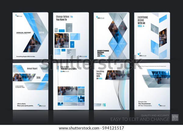 Business Vector Set Brochure Template Layout 库存矢量图（免版税 