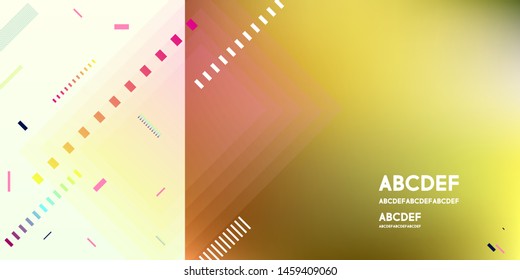Business vector simple summer coloring geometric orange abstract background trend gradient template lines