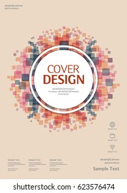 Business vector template. Book cover, Annual report design layout. Brochure, catalog. Simple pattern. Flyer promotion. magazine, Presentation cover. Abstract Vector illustration.