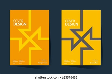 Business vector template. Book cover, Annual report design layout. Brochure, catalog. Simple pattern. Flyer promotion. magazine, Presentation cover. Abstract Vector illustration.