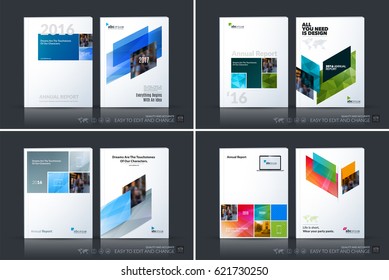 Business vector template. Brochure design, cover modern layout annual report, poster, flyer in A4 with colourful abstract rectangular shapes for construction, teamwork theme with texture background.