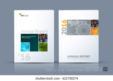 Business vector template. Brochure design, cover modern layout annual report, poster, flyer in A4 with colourful abstract rectangular shapes for construction, teamwork theme with texture background.