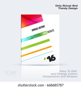 Business vector template, brochure design, abstract annual report, cover modern layout, flyer in A4