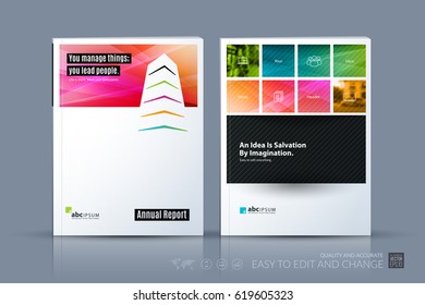 Business vector template. Brochure layout, cover modern design annual report, poster, flyer in A4 with colourful building shapes for construction, house, home theme with abstract texture background. 