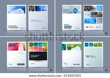Business vector template. Brochure layout, cover modern design annual report, poster, flyer in A4 with colourful building shapes for construction, house, home theme with abstract texture background. 