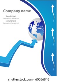 Business vector, visit card