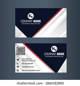 Business ,visiting card modern abstract design