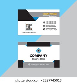 Business and visiting card template design.