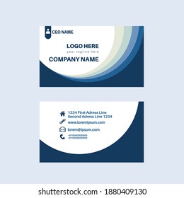 Business and visiting card template graphics design vector and illustration.