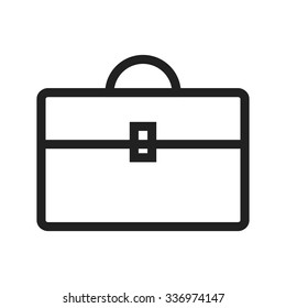 Business, walking, briefcase icon vector image. Can also be used for office. Suitable for use on web apps, mobile apps and print media.