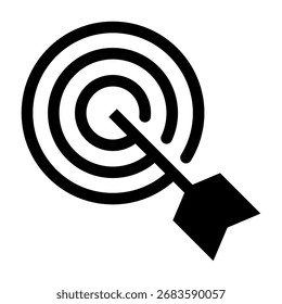 Business Warning Alert Solid Fill Icon