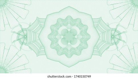 Business watermark Banknotes clasic Illustration. 