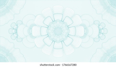 Business watermark. Pattern money. Intense illustration. Detailed design. 