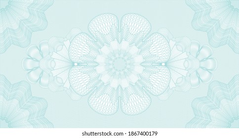Business watermark. Pattern money. Vector illustration. Detailed design. 