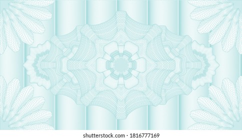 Business watermark. wavy subtle curves. Vector illustration. Detailed design. 