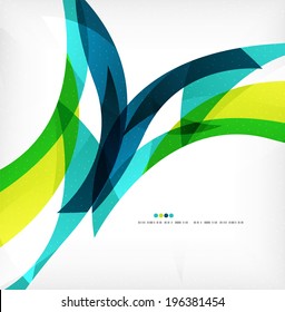 Business wave corporate background, flyer, brochure design template