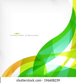 Business wave corporate background, flyer, brochure design template