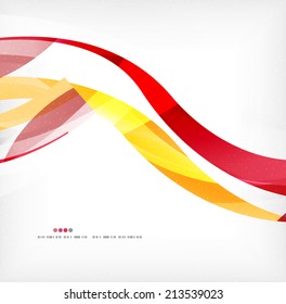 Business wave corporate background, flyer, brochure design template