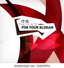 Business wave corporate background, flyer, brochure design template
