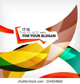 Business wave corporate background, flyer, brochure design template