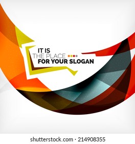 Antecedentes corporativos de la ola de negocios, volante, plantilla de diseño de folletos