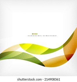 Antecedentes corporativos de la ola de negocios, volante, plantilla de diseño de folletos