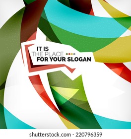 Business wave corporate background, flyer, brochure design template