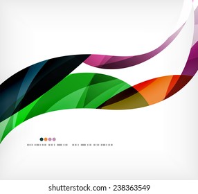 Business wave corporate background, flyer, brochure design template